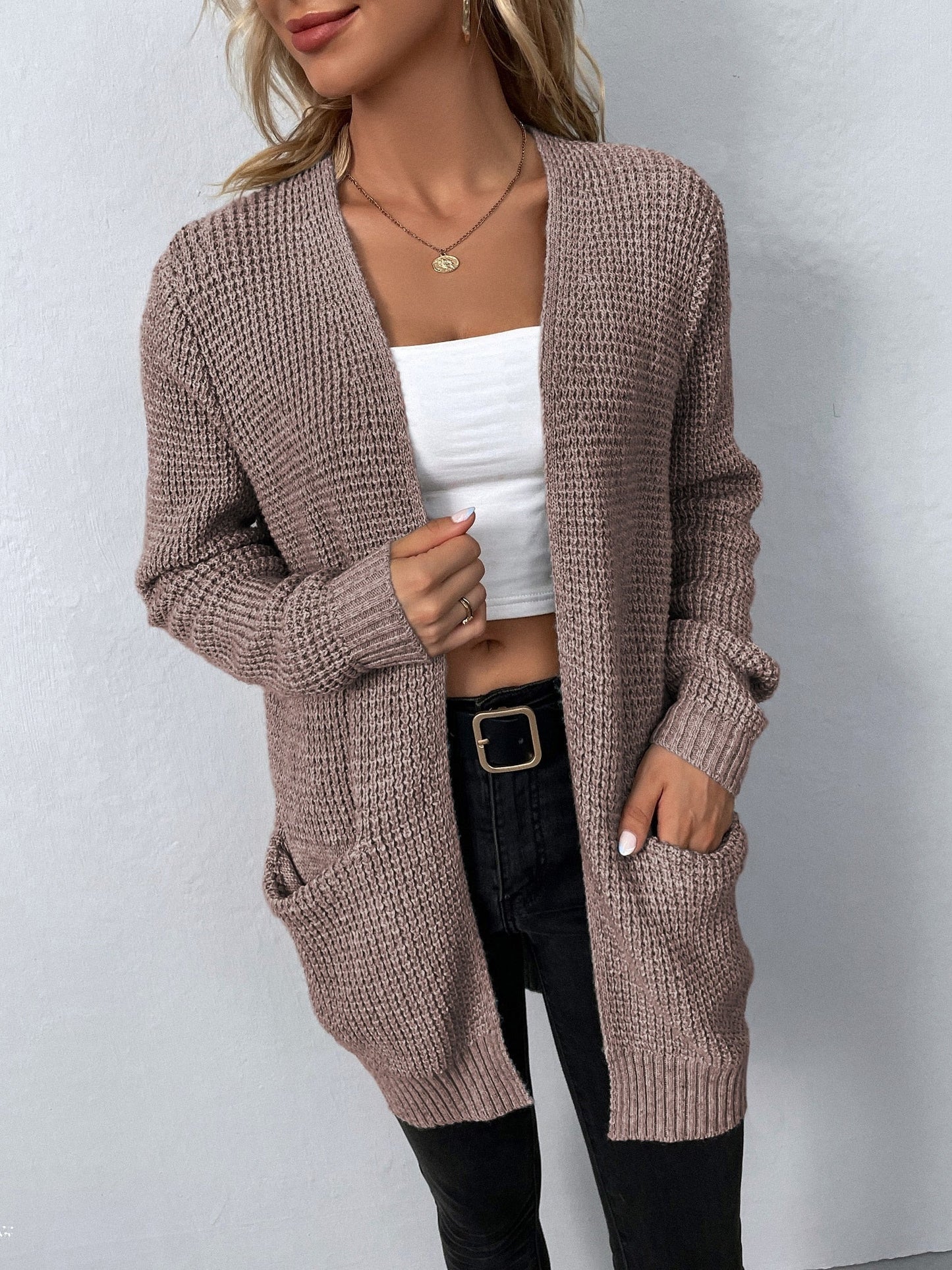 Tatiana - Long Sleeve Knitted Cardigan