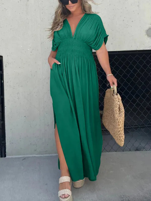 Cambria™ | V-Neck Maxi Dress