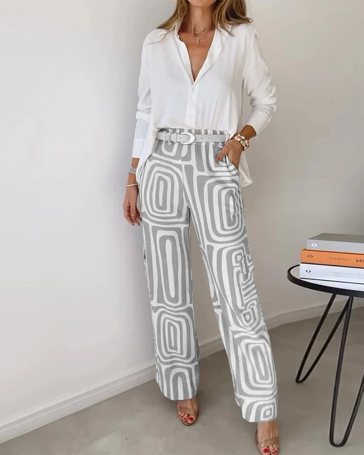 Gabi Pants with Free Blouse