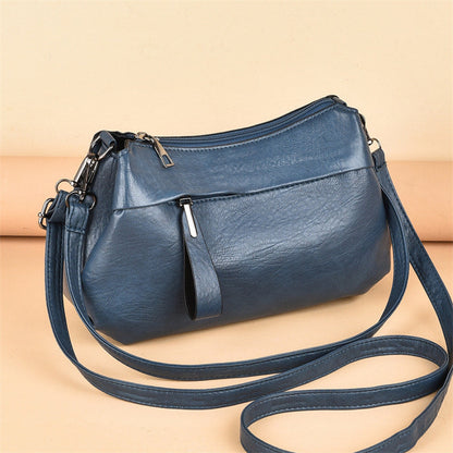 Sanya - Classic Leather Crossbody Bag